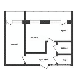 2-к квартира, вторичка, 47м2, 5/10 этаж