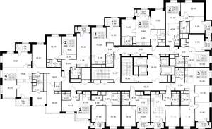 2-к квартира, вторичка, 55м2, 30/32 этаж