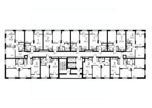 3-к квартира, сданный дом, 69м2, 2/19 этаж