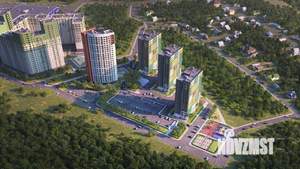 1-к квартира, строящийся дом, 47м2, 15/17 этаж