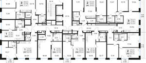 2-к квартира, вторичка, 61м2, 3/13 этаж