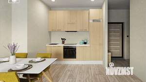 1-к квартира, вторичка, 50м2, 12/24 этаж