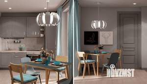 2-к квартира, вторичка, 53м2, 3/19 этаж