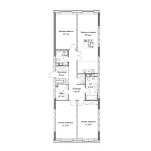 Студия квартира, вторичка, 111м2, 3/9 этаж