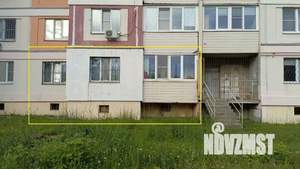 2-к квартира, вторичка, 59м2, 1/10 этаж