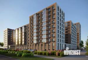 2-к квартира, строящийся дом, 70м2, 2/9 этаж