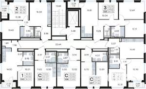 2-к квартира, вторичка, 48м2, 3/9 этаж