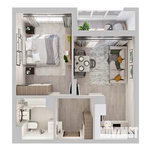 1-к квартира, вторичка, 38м2, 10/10 этаж