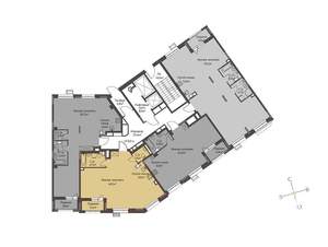 1-к квартира, вторичка, 64м2, 9/12 этаж