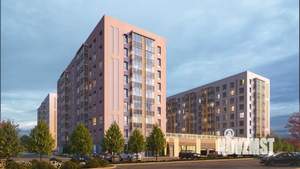 Студия квартира, строящийся дом, 29м2, 2/17 этаж