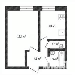 1-к квартира, вторичка, 35м2, 5/10 этаж