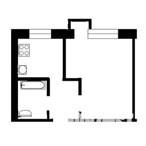 1-к квартира, вторичка, 22м2, 7/9 этаж