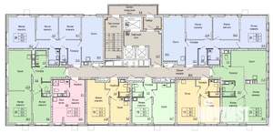3-к квартира, вторичка, 76м2, 2/25 этаж