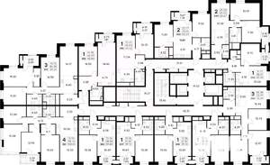 3-к квартира, вторичка, 89м2, 12/32 этаж