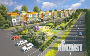 1-к квартира, строящийся дом, 35м2, 3/3 этаж