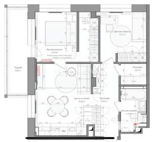 2-к квартира, вторичка, 70м2, 10/19 этаж
