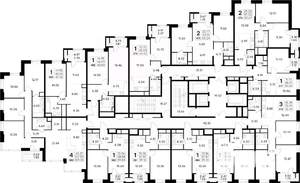 1-к квартира, вторичка, 39м2, 23/32 этаж
