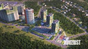 1-к квартира, строящийся дом, 47м2, 9/17 этаж