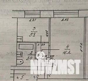 1-к квартира, вторичка, 28м2, 2/2 этаж