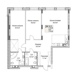 Фото квартиры на продажу (1)