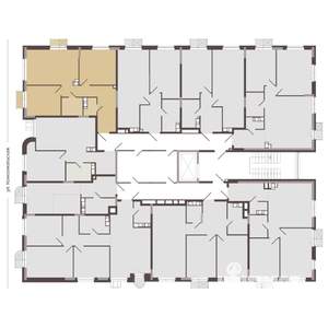 2-к квартира, вторичка, 57м2, 4/8 этаж
