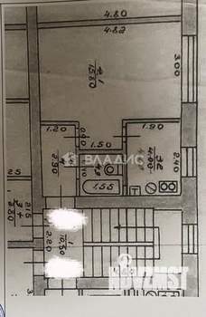 1-к квартира, вторичка, 26м2, 2/2 этаж