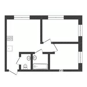 2-к квартира, вторичка, 47м2, 10/25 этаж