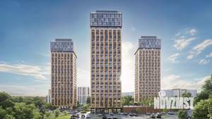 3-к квартира, строящийся дом, 104м2, 22/24 этаж