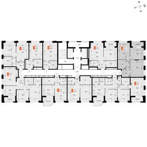 2-к квартира, вторичка, 62м2, 13/16 этаж