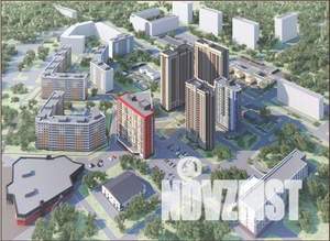 2-к квартира, строящийся дом, 56м2, 8/25 этаж