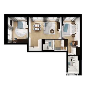 2-к квартира, вторичка, 60м2, 8/25 этаж