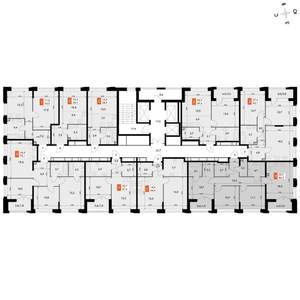 3-к квартира, вторичка, 84м2, 6/16 этаж