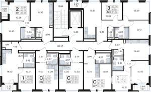2-к квартира, вторичка, 47м2, 3/9 этаж