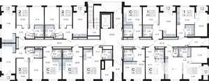 2-к квартира, вторичка, 50м2, 1/9 этаж