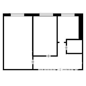 2-к квартира, вторичка, 50м2, 5/5 этаж