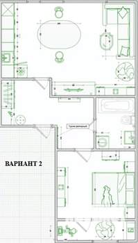 2-к квартира, вторичка, 49м2, 3/5 этаж