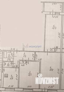 3-к квартира, вторичка, 60м2, 1/9 этаж