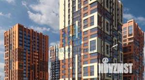 1-к квартира, строящийся дом, 34м2, 12/18 этаж
