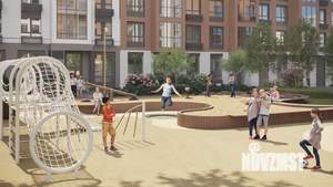 2-к квартира, строящийся дом, 57м2, 1/9 этаж