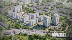 Студия квартира, строящийся дом, 29м2, 2/17 этаж