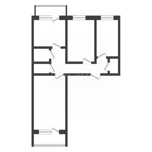 3-к квартира, вторичка, 70м2, 5/9 этаж