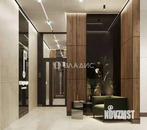 1-к квартира, сданный дом, 46м2, 2/10 этаж