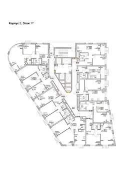 1-к квартира, вторичка, 35м2, 17/24 этаж