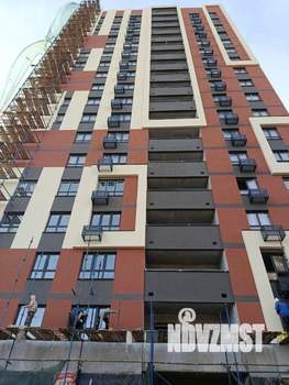 2-к квартира, строящийся дом, 52м2, 10/18 этаж