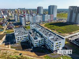 2-к квартира, строящийся дом, 53м2, 21/25 этаж