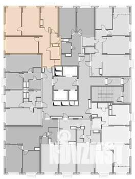 3-к квартира, строящийся дом, 82м2, 22/22 этаж