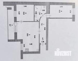 2-к квартира, вторичка, 59м2, 2/9 этаж
