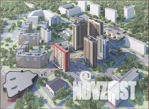 1-к квартира, строящийся дом, 36м2, 15/25 этаж