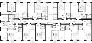 2-к квартира, вторичка, 64м2, 3/13 этаж