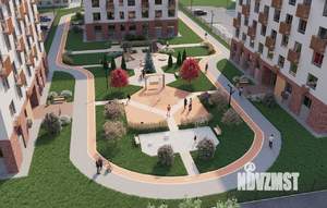 2-к квартира, строящийся дом, 61м2, 6/8 этаж